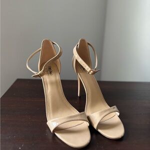 Elegant Beige Stiletto Heels
